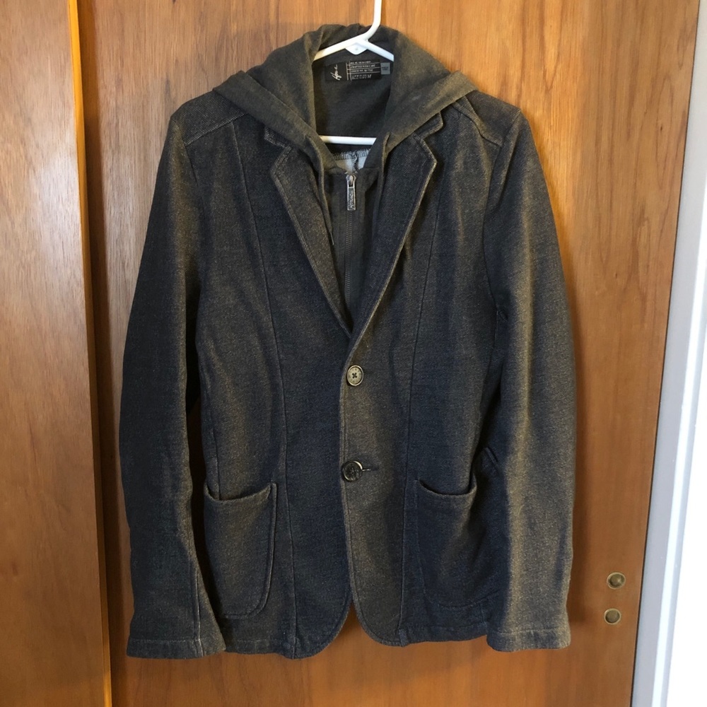 Hooded Wool casual Jacket